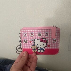 Hello Kitty mini wallet keychain